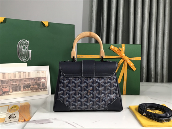 Goyard Saigon Souple Mini Bag Goyardine Canvas & Chevroches Calfskin