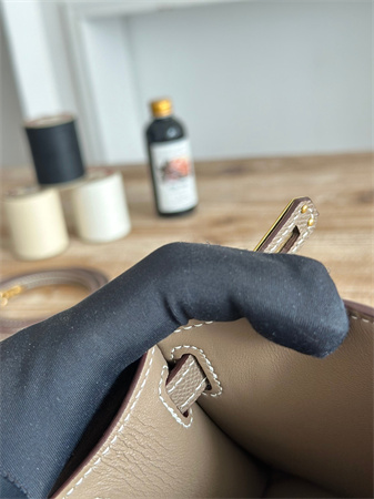 Hermes Kelly Mini II Bag Epsom Leather Craie/Etoupe HS