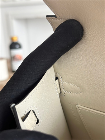 Hermes Kelly Mini II Bag Epsom Leather Gris Glacier/Craie HS