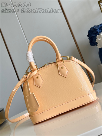 L.V Alma BB Bag Epi Leather Beige M40301