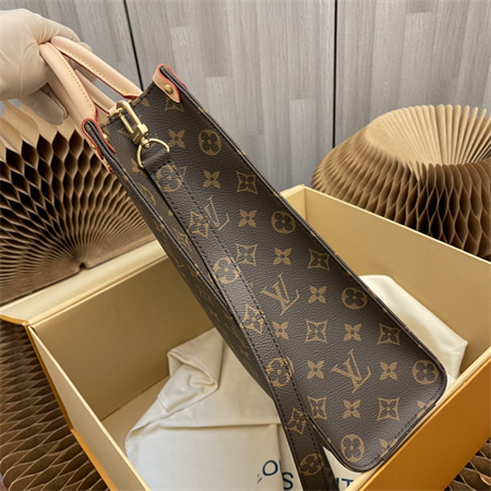 L.V SAC PIAT Tote Bag Monogram Canvas M45848