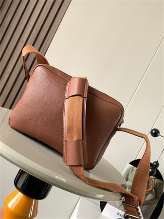 Loewe XS Military messenger bag in Soft Grained calfskin Brown
