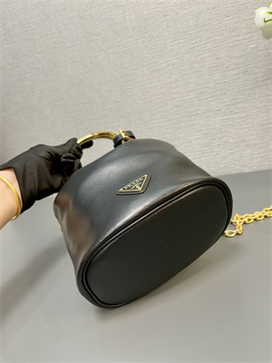 Prada Nappa leather mini bag Black 1BC227
