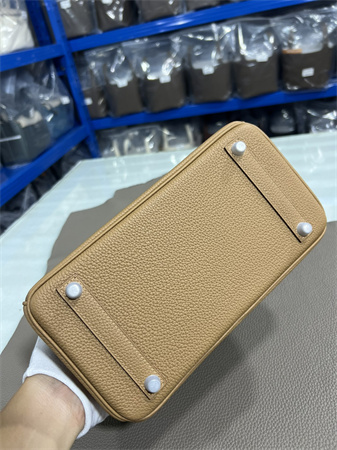 Bir.kin Bag TOGO Leather 25/30/35CM Gold/Silver Hardware In Chai Color HS