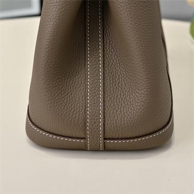 Hermes Garden Party 30/36CM Togo Leather Etoupe HS