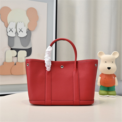 Hermes Garden Party 30/36CM Togo Leather Red HS