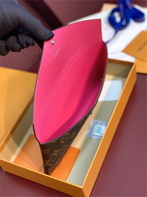 L.V Kirigami Organizer Monogram Canvas Pondichery Pink M12403