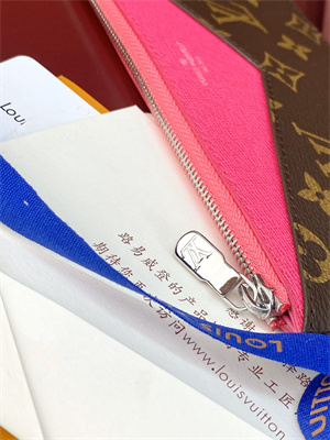 L.V Kirigami Organizer Monogram Canvas Pondichery Pink M12403