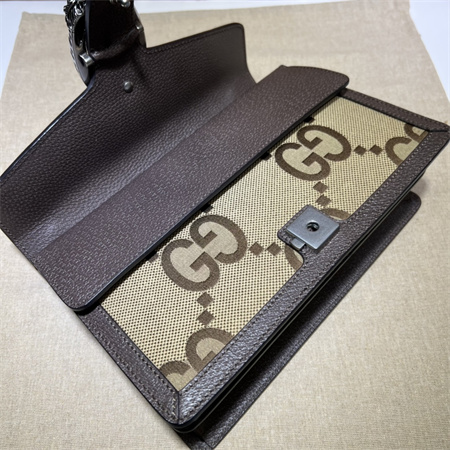 Gu.cci Dionysus small shoulder bag Jumbo GG Canvas 400249