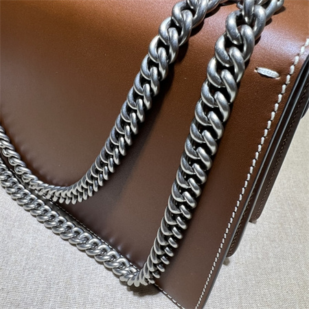 Gu.cci Dionysus small shoulder bag Vintage Brown Leather 400249