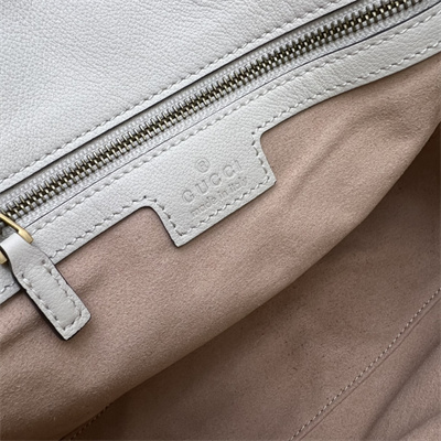 Gu.cci Diana Small Shoulder Bag White Leather 746251