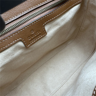 Gu.cci Diana Small Shoulder Bag Brown Leather 746251