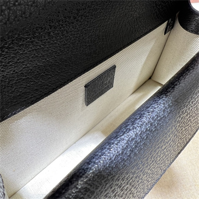 Gu.cci Dionysus Small Rectangular Bag Black Denim 499623