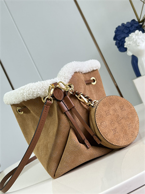 L.V Bella Bag Suede Leather Brown M57068