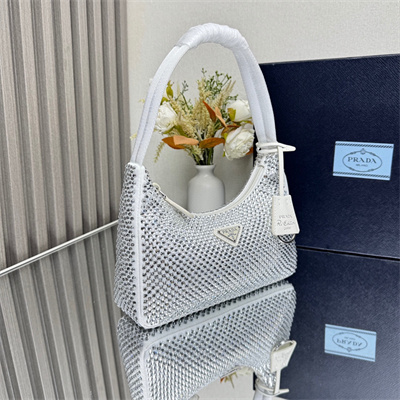 Prada  Re-Edition 2000 mini-bag With Diamond White 1NE515