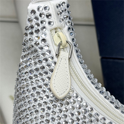 Prada  Re-Edition 2000 mini-bag With Diamond White 1NE515