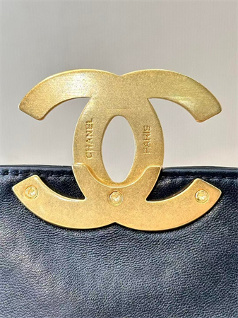 Chanel Mini Flap Bag Shinny Lambskin &Gold Tone Metal Black AS5026