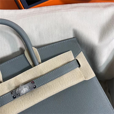 Bir.kin Sellier Bag Epsom Leather 25/30/35CM Gold Hardware In Vert Amande Color HS