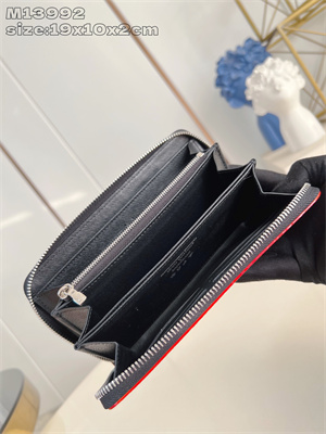 LV x TM Zippy Wallet Multicolor Monogram Canvas Black M13992