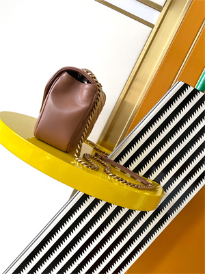 Y.S.L LOULOU Small in MATELASSÉ lambskin Gold Tone Metal