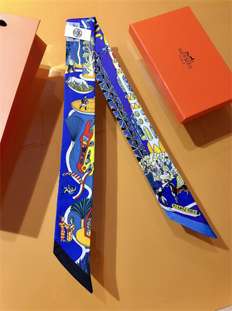 Hermes Twilly 100% Silk 37839