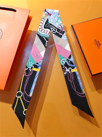 Hermes Twilly 100% Silk 37845