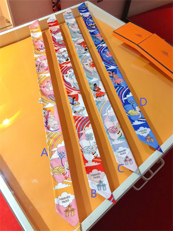 Hermes Twilly 100% Silk 37847