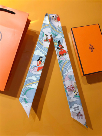 Hermes Twilly 100% Silk 37847