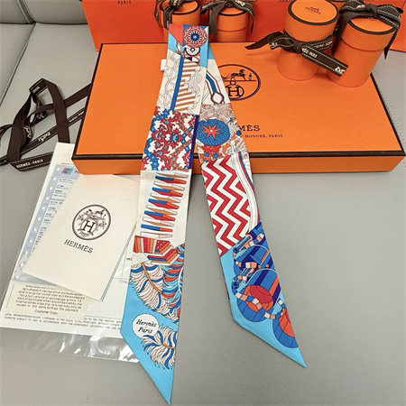 Hermes Twilly 100% Silk 37859