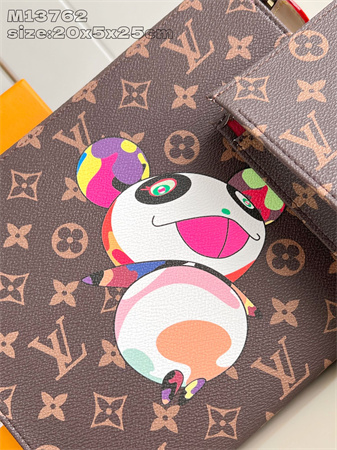 L.V X TM Trio Toilet Pouch Monogram Canvas With Printing M13762