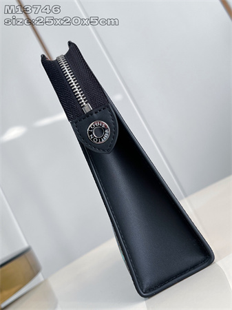 L.V X TM Toiletry Pouch Multicolors Monogram Canvas Black M13746