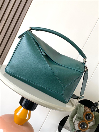 Loewe Large Puzzle Bag In Shinny Grained Calfskin