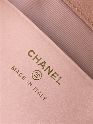 Chanel Coco Crush Top Handle Bag Grained Calfskin Gold Tone Metal Pink AP4591