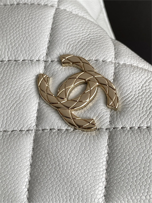 Chanel Coco Crush Top Handle Bag Grained Calfskin Gold Tone Metal Lt Blue AP4591