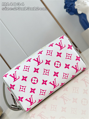 L.V Locker Dopp Kit Pouch Iridescent Monogram Canvas M14034