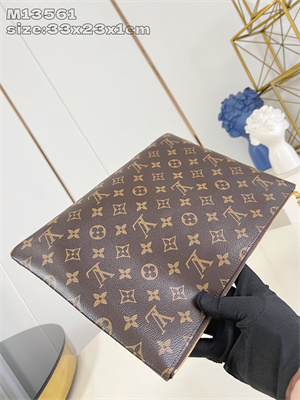 LV Key Pouch L Monogram Canvas M13561