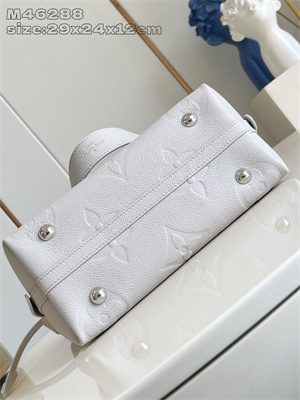 L.V Carryall PM Bag Monogram Empreinte Leather Brume M12917