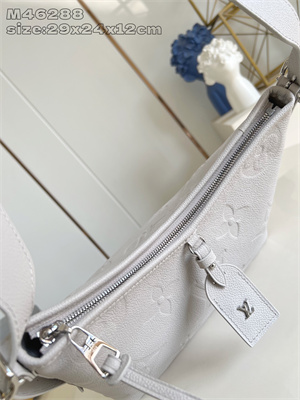 L.V Carryall PM Bag Monogram Empreinte Leather Brume M12917