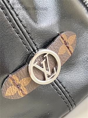 LV No Way Vibe Bucket Bag Lambskin Leather Black M14377