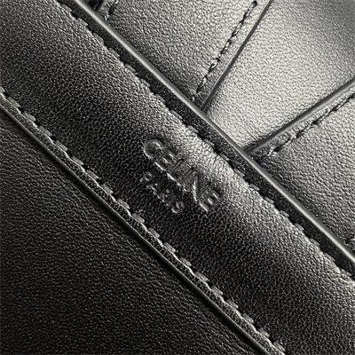 Celine Backpack Bonnie IN Smooth Calfskin Black Color