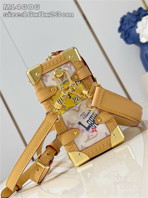 L.V SIDE TRUNK MM Monogram Dune coated canvas  M14606