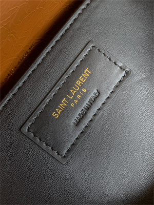 Y.S.L NIKI BABY In Vintage Leather Brown Color