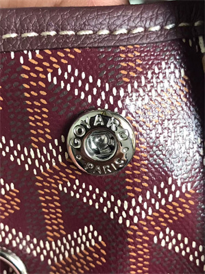 Goyard Alpin Mini Backpack Goyardine Canvas & Chevroches Calfskin Burgundy