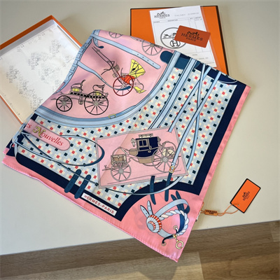 Hermes Square Silk Scarf 38547