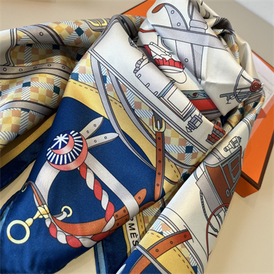 Hermes Square Silk Scarf 38549