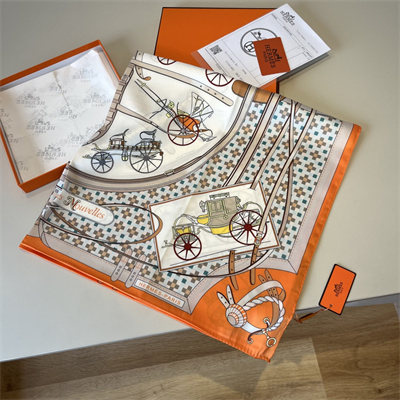 Hermes Square Silk Scarf 38550