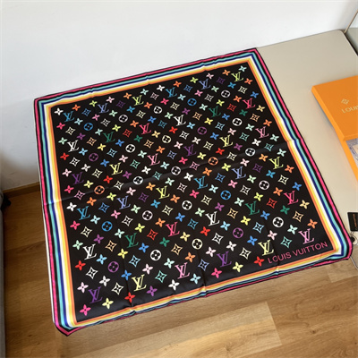 LV Square Silk Scarf 38555