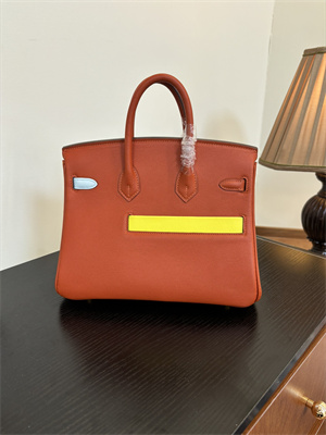 Birkin Colormatic Bag Swift Leather 25/30 Gold/Silver Hardware In CUIVRE, NATA, LIME, BLEU BRUME & CHAI Color HS