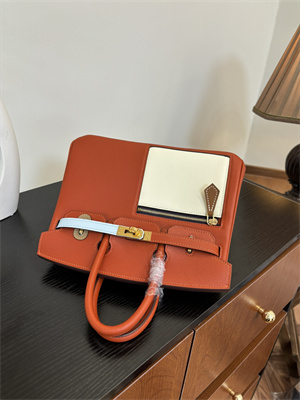 Birkin Colormatic Bag Swift Leather 25/30 Gold/Silver Hardware In CUIVRE, NATA, LIME, BLEU BRUME & CHAI Color HS