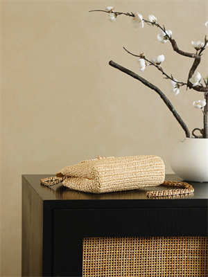 Cha.nel Mini Shopping Bag Kelly Bag Raffia Gold-Tone Metal Nature AS4416